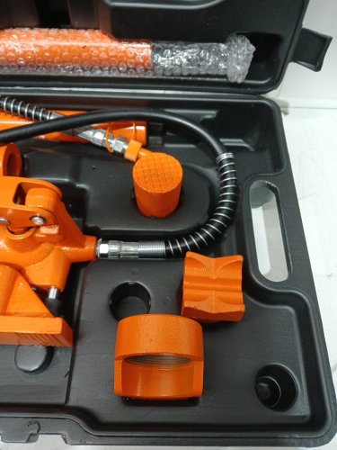 VEVOR HYDRAULIC combined multifunctional jack - 26455lbs max - orange/black (model: zx020112t) image 6