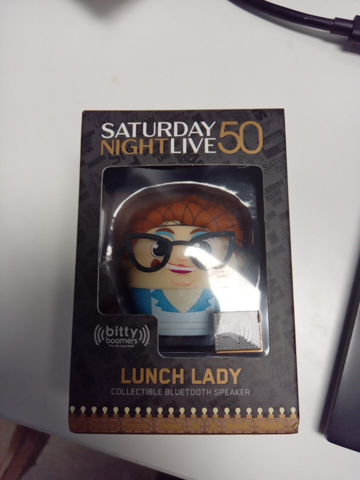Bitty Boomers Saturday Night Live (SNL) character Mini Bluetooth Speaker - Lunch lady image 2