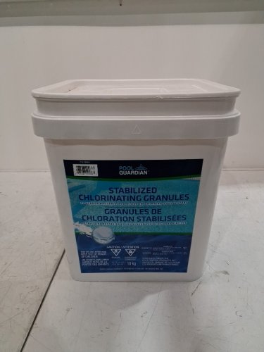pool guardian stabilized chlorinating pool granules - 18kg - (Model-1988543) image 2