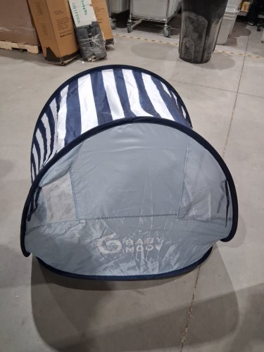BABYMOOV ANTI-UV BABY & TODDLER POP-UP SUNSHADE SHELTER WITH UPF 50+ PROTECTION - BLUE STRIPE (MODEL: AO38217) image 3