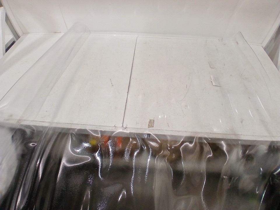 Waterproof vinyl 2mm thick TABLE COVER - 78" x 48" - CLEAR image 3