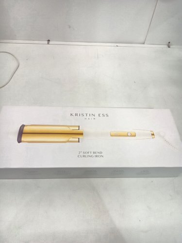 KRISTIN ESS SOFT BLEND CURLING IRON - 2" - WHITE/GOLD - (MODEL:KES0193) image 10