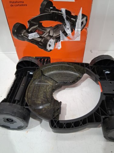 BLACK+DECKER Lawn Mower Removable Deck for String Trimmer - fits 12" trimmer - black (MODEL: MTD100) image 3