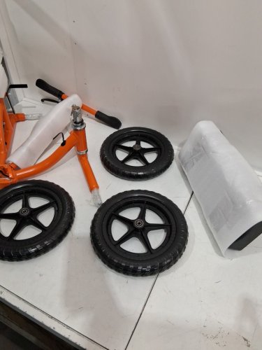 SUPERHANDY FOLDING KNEE WALKER - 330LBS - ORANGE image 4