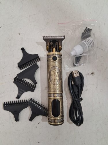 solati professional electric hair/beard trimmer - gold (model: JY-D001) image 4