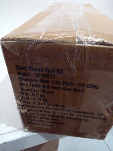 110PC VEVOR PAINTLESS VEHICLE DENT REPAIR/REMOVAL TOOL KIT (MODEL: XPT9017) image 3