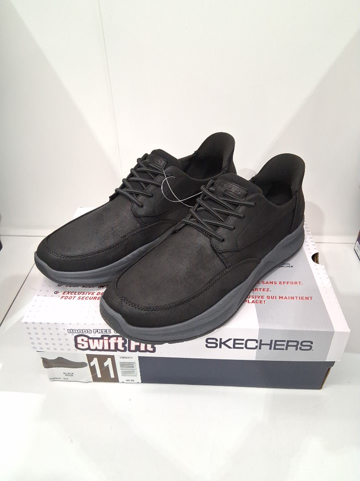 Men's Skechers  Stanton Bungee Shoe with Swift Fit- SIZE 11 - black (style: 1968311/182008CS) image 2