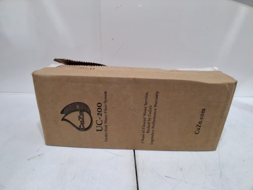 CUZN WIDE SPECTRUM ULTRA HIGH CAPACITY UNDER COUNTER WATER FILTER - 50K GAL CAPACITY - (MODEL: UC-200) image 2