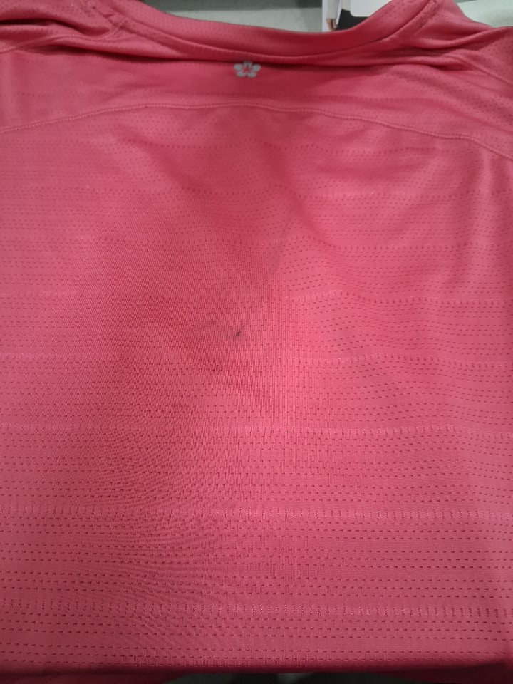 women's tuff athletics Breathable Jacquard Mesh Active Tee - XXL - bright pink (1860002) image 2