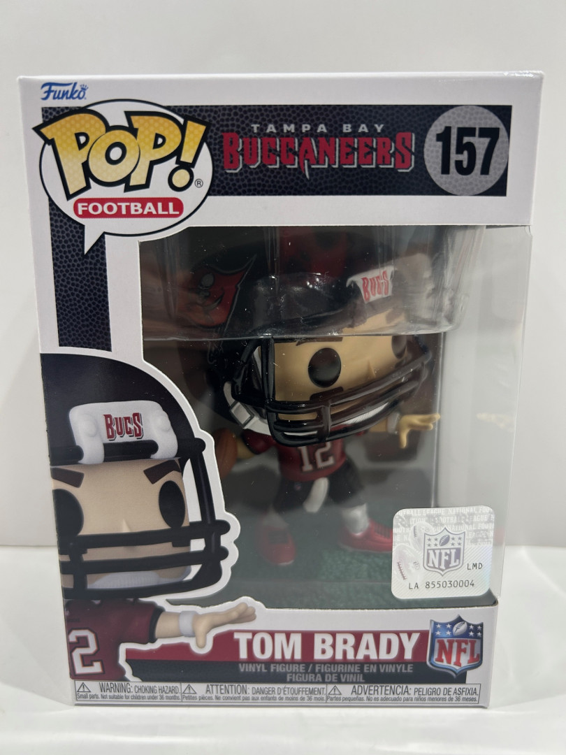 Funko pop! Football: tampa bay buccaneers - Tom brady vinyl figure (#157) image 2