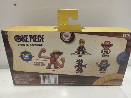 5PC ONE Piece mini action figurines - Straw hat showdown - Luffy, Zorro, Chopper, Mr. Five & Wapol (model: 63338) image 4