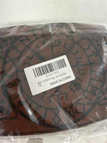2PC Tasbern leather bracers - Brown image 3