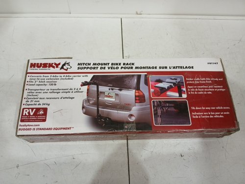 Husky 2 or 4-Bike Hitch Mount Rack - 120LB CAP (81147) image 2