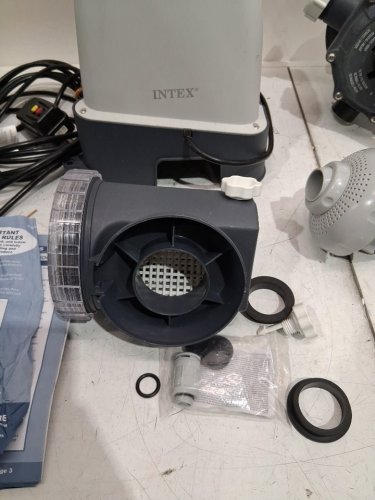 INTEX SX2100 KRYSTAL CLEAR SAND FILTER PUMP FOR ABOVE GROUND POOLS - 2100GPH - WHITE/GREY (MODEL: SFW80110/SX2100) image 10