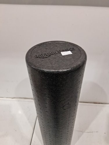 AMAZON BASICS EXERCISE ROLLER FOR BACK AND LEGS - 24" - BLACK image 3