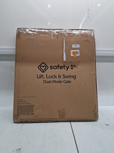 Safety 1st Lift, Lock & Swing Dual-Mode Gate - 28" - 42"x 26" - grey (model:GA048CWHOF1) image 2