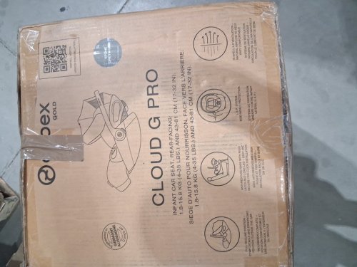Cybex Cloud G Pro Comfort Extend Infant Car Seat - stone grey (MODEL:525000611) image 3