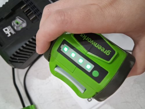 Greenworks 40V Axial Blower WITH 40V BATTERY AND CHARGER - (MODEL:BLF346) image 9