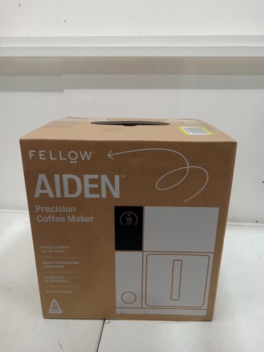 fellow aiden precision digital drip coffee maker - 10 cup capacity - white (model: br01aaus) image 2