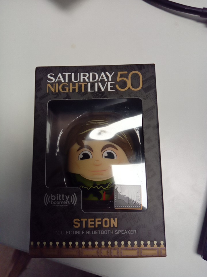 Bitty Boomers Saturday Night Live (SNL) character Mini Bluetooth Speaker - Stefon image 2