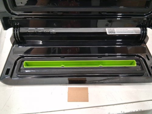 FOODSAVER POWERVAC FOOD VACUUM SEALER - BLACK/STAINLESS STEEL (MODEL: VS0150) image 5