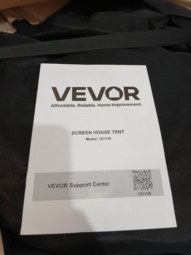 vevor screen house pop up suv tailgate tent - 6FT x 6FT - 4 - 6 person - beige (model : 121135) image 7