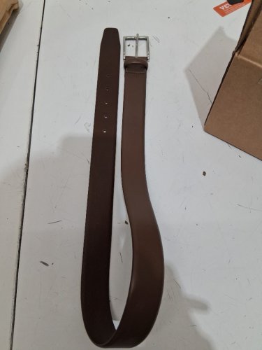 mens hugo boss Celie genuine leather belt - Small - medium brown image 3