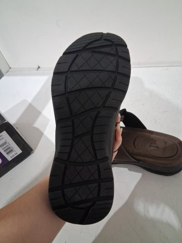 men's prospector austin 2.0 slide sandal - size 10 - brown/black (Style : 1982232) image 3