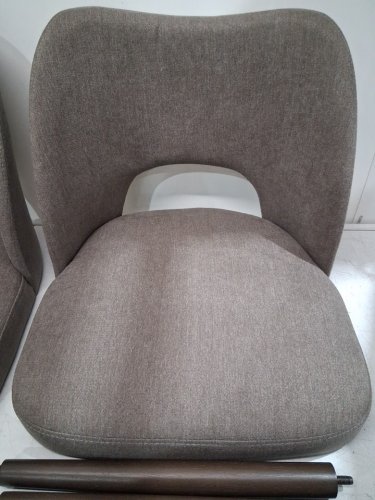 MALOL Upholstered Dining Chairs - 30.3" x 18.1" - beige taupe - (model: DCW65) image 4