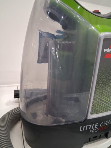 BISSELL LITTLE GREEN PROHEAT PORTABLE DEEP CLEANER/SPOT CLEANER WITH SELF-CLEANING HYDRORInSE TOOL - GREEN/GREY (MODEL : 2513B / 2513n) image 6