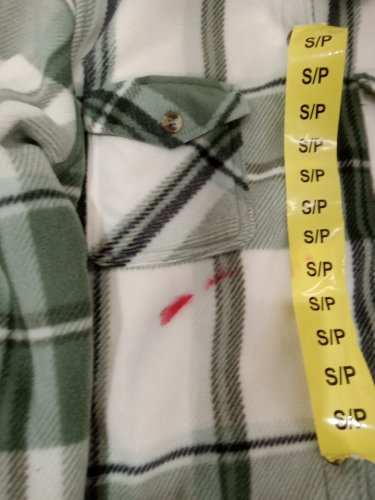 Women's Sage Collective Plush Shirt Jacket - extra large  - green / white plaid (style: 1894385) image 4
