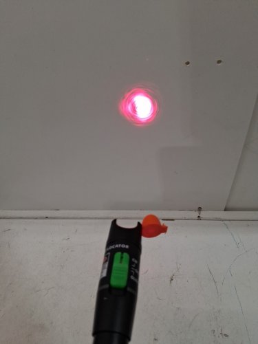 PEN-STYLE VISUAL FAULT FIBER OPTIC CABLE LOCATOR - 50MW 30-50K - BLACK image 2