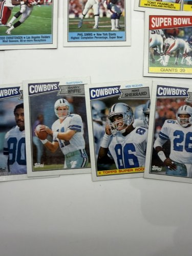 78 ASSTD 1987 1988 TOPPS FOOTBALL CARDS image 13