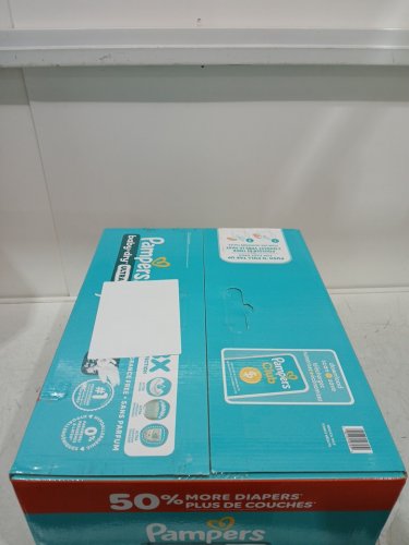 124PK pampers baby dry ultra fragrance free 3x protection diapers - size 6 (35lb+) image 3