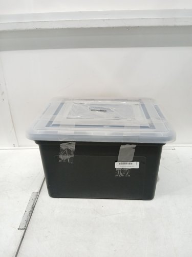 IRIS USA file organizer box - 35qt - black image 2