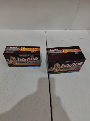 130pk Bounce Pet Hair and Lint Guard Mega Dryer Sheets with 3X Pet Hair Fighters - Fresh Scent image 3