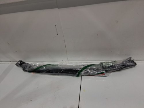 4pc CILM ART voron glass in-channel flexible side window deflectors - select ford f150 models - black image 2