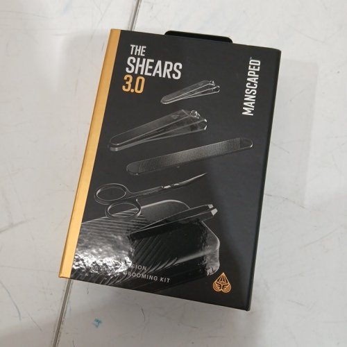 5pc mens manscaped Shears 3.0 Precision Nail Grooming Travel Kit - black - (model: 30-00200) image 2