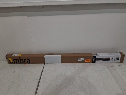 Umbra Blok Adjustable Curtain Rod 36" - 72" GREY - (MODEL: 1015134-296) image 2