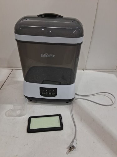 dr. browns all-in-one baby bottle / pacifier sterilizer & dryer - Grey (model: ac177) image 4