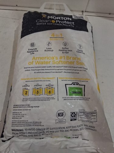 Morton Clean and Protect Water Softener Salt Pellets - 40lbs image 5