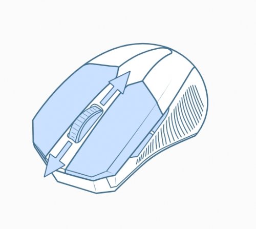 Logitech Signature Wireless Mouse with customizable side buttons - full size for Large Hands - white (MODEL: M650L LH) image 5