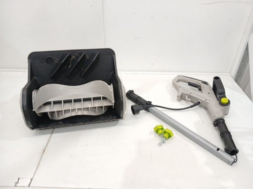 DEKOPRO CORDED Electric Snow Shovel - 14" X 6" SNOW CLEARANCE / 1500w / 12a brushed motor /110-120V/60Hz - grey/black/green (model: dkpgsra014c1) image 3