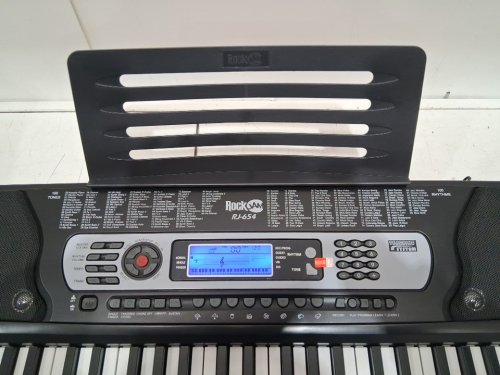 ROCKJAM ELECTRONIC KEYBOARD - 54 KEY - black (MODEL: RJ-654) image 5