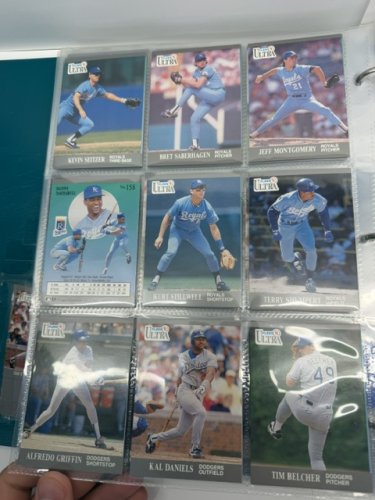 500 APPROX ASSSTD 1991 FLEER BASEBALL MLB CARDS image 20