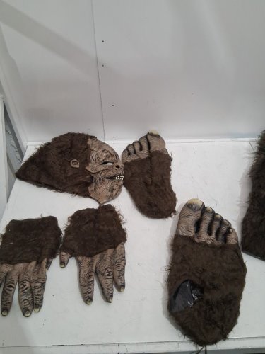 ADULT CALIFORNIA COSTUMES BIGFOOT SUIT - osfm - brown image 2