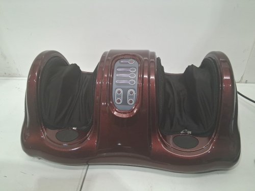 wellhut 3-in-1 Therapeutic Shiatsu Foot Massager with High Intensity Rollers - red image 3