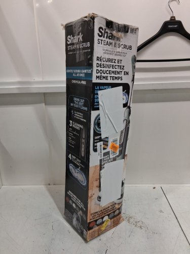 shark steam & scrub all-in-one scrubbing and sanitizing hard floor steam mop - 1120w - sage green (model: S7005CCO) image 2