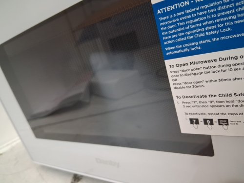 Danby Countertop Microwave with 10 Power Levels, 6 Auto-Cook Presets, Express Cook + 30 Sec, Auto Defrost & Child Lock, 0.9 Cu. Ft. 900Watts, White (MODEL: DBMW0921BWW) image 10