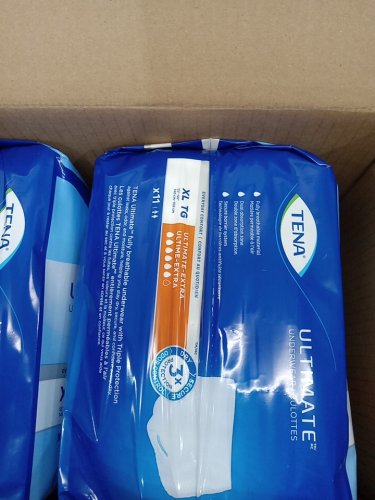 44PK UNISEX TENA PROTECTIVE INCONTINENCE UNDERWEAR ULTIMATE ABSORBENCY - 55"- 66" extra large - (MODEL:‎ 072433) image 5